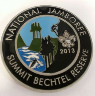 Bsa Boy Scouts National Jamboree Summit Bechtel Reserve 2013 Challenge Coin