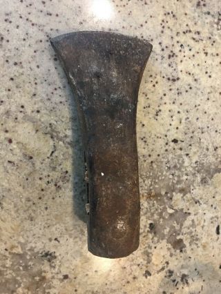 Antique Vintage 5 1/2 Pound Splitting Maul Axe Head Woodsman Tool