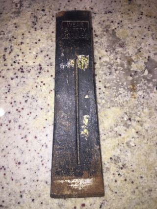Vintage 5 Pound Wood Splitting Wedge