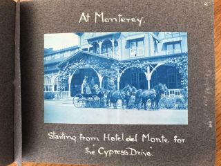 1904 Cyanotype Photo Album California Colorado San Francisco China Town USA 9