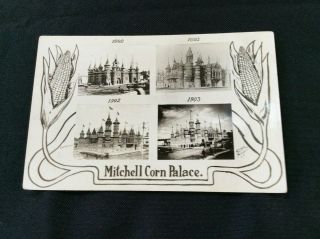 1904 The Corn Palace Mitchell,  South Dakota Real Photo Postcard Rppc