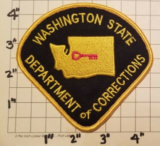 Washington State Department Of Corrections Patch