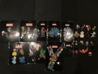 Sdcc 2019 Marvel Pin Set Skottie Young All 38,  Extra Lanyard