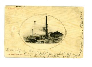 Sloss Furnace Birmingham,  Alabama Udb Pm 1905