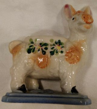 Vintage Mule / Donkey Planter Made In Occupied Japan