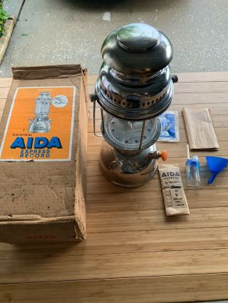 Aida Express Record 1500/500cp Pressure Lantern Orig Box