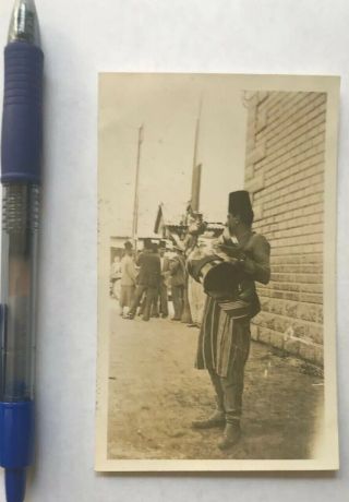 Lebanon Beyrouth Early 1900 Photo Beyrout Syria Lemonade Seller 3