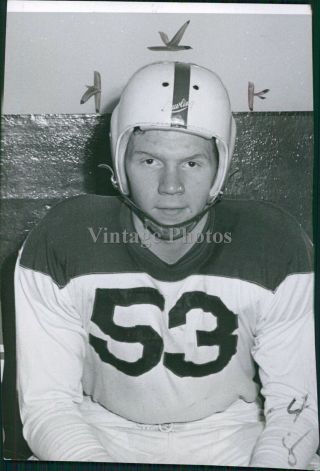 1952 George Perles Western High Football Player Coach Sports Defense Photo 5x7