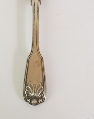 Very Old Small Spoon with 6 Hallmarks 5 3/4 