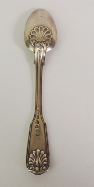 Very Old Small Spoon with 6 Hallmarks 5 3/4 
