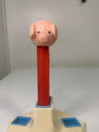 Vintage Merry Music Maker Pig Pez Dispenser With Whistle No Feet