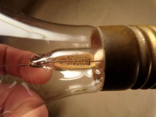 Rare Antique Light Bulb