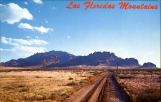 Las Floridas Mountains Near Deming Mexico Nm 1970s