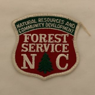 Vintage Patch North Carolina Forest Service (nc)