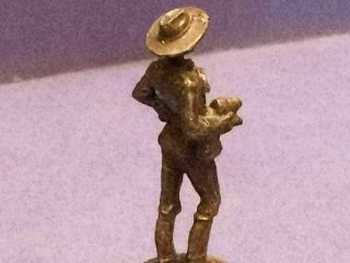 Remington LIEUTENANT CARTER JOHNSON Bronze Metal Cowboy Western Statue 6C4 8
