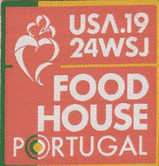 24th World Scout Jamboree 2019 Portugal Food House Patch Badge