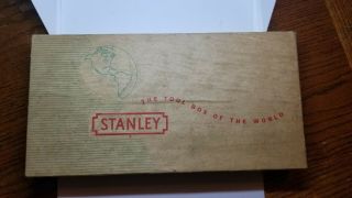 Stanley No 750 BUTT CHISEL SET 750A 3 pc.  1 
