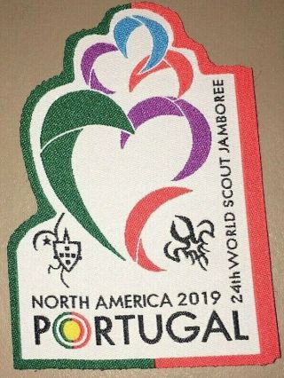 24th World Scout Jamboree 2019 Portugal Contingent Uniform Patch Badge