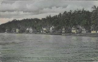 Camps At Pine Grove,  Canadarago Lake,  Richfield Springs Ny Vintage 1911