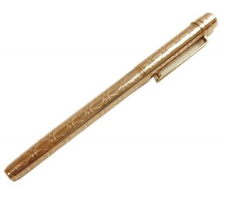 Authentic Cartier Ballpoint pen Metallic 6739 2