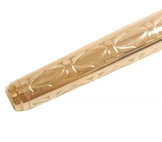 Authentic Cartier Ballpoint pen Metallic 6739 5