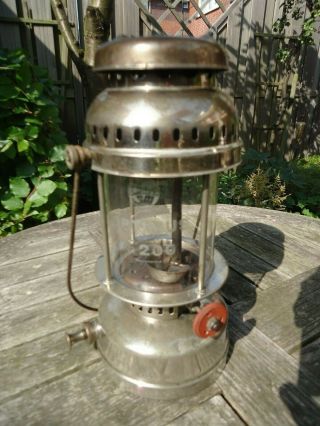 Vintage Very Rare Optimus No.  100 Kerosene Pressure Lantern In.