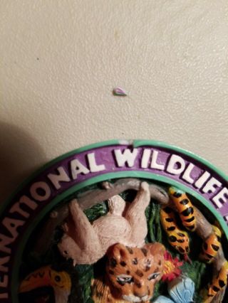 International wildlife museum.  Tucson,  Arizona refrigerator magnet.  Wildlife 2