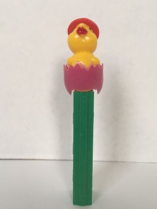 Vintage Pez Easter Baby Chick Hatching In An Egg Rare