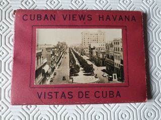 12 Old Cuban Views Havana - Vistas De Cuba