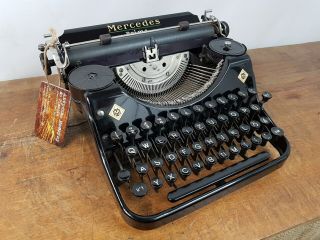 Collectible Typewriter Mercedes Prima - No Risk With