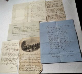 1850s Wesleyan Missionary Jamaica Letters,  Certif.  British Missionaries