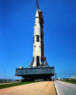 Apollo 11 Saturn V Rocket Launch Pad Nasa 8x10 Silver Halide Photo Print