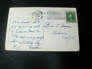 Vintage Postcard - First Baptist Church,  Syracuse,  York - 1915 2