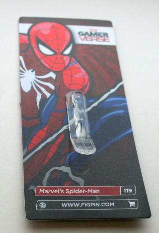Marvel Comics Figpin Spider - Man 119 Premium Enamel Lapel Pin MOC 5