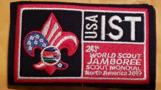 2019 Official Usa Bsa Ist Staff Patch 24th World Scout Jamboree Mondial