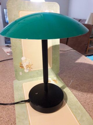 Knoll Extra Desktop Lamp John Rizzi & Brooks Rorke Mid Century Modern - Green/bl