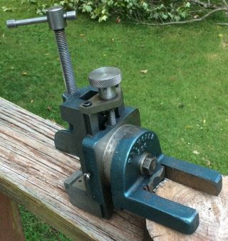 Palmgren No 250 Milling Vise Attachment For Metal Lathe