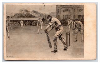 Uk Cricket With W.  G.  Grace 1905 Hornsey To Miss F.  Gemmell,  Kent House,  London W