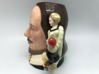 ROYAL DOULTON - William Shakespeare Large Character Jug D6933 - 791/2500 - RARE 2