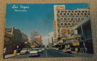 Fremont Street Casinos  Postcard Las Vegas Nv I Combine