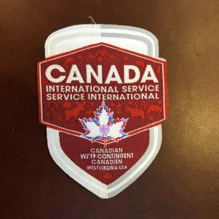 24th World Scout Jamboree 2019 - Official Canada Ist Patch