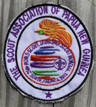 2019 World Scout Jamboree Papua Guinea Contingent Patch