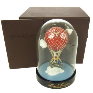 Auth Louis Vuitton 2013 Novelty Vip Limited Snow Dome Pigeon Balloon Nr10668k