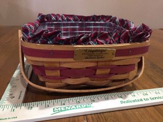 Longaberger Warm Brown 1993 Christmas Bayberry