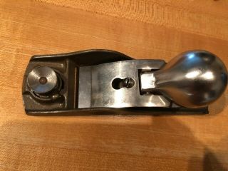 Craftsman 3732 low angle block plane same as Stanley 65 W/ box & papers 2