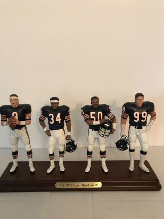Danbury The 1985 Bowl Greats Nfl Chicago Bears Figure Figurine