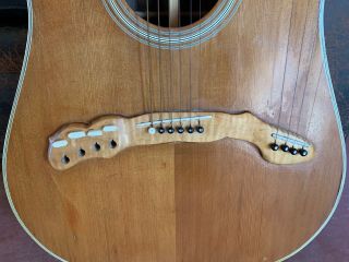 Guitar handcraft in the style of Gibson Style U Harp Guitar 2