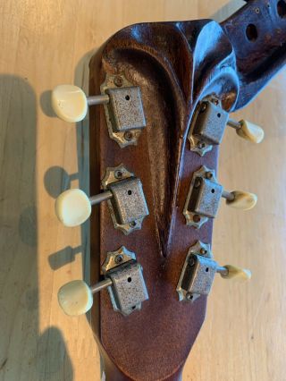 Guitar handcraft in the style of Gibson Style U Harp Guitar 6