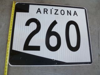 Arizona State Route 260 Highway Sign / Guaranteed Authentic