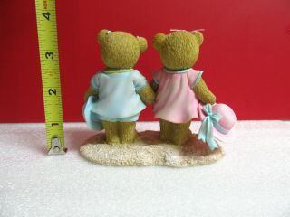 Cherished Teddies HAND IN HAND,  THROUGH THE SAND Marilyn and Gary Figurine 5